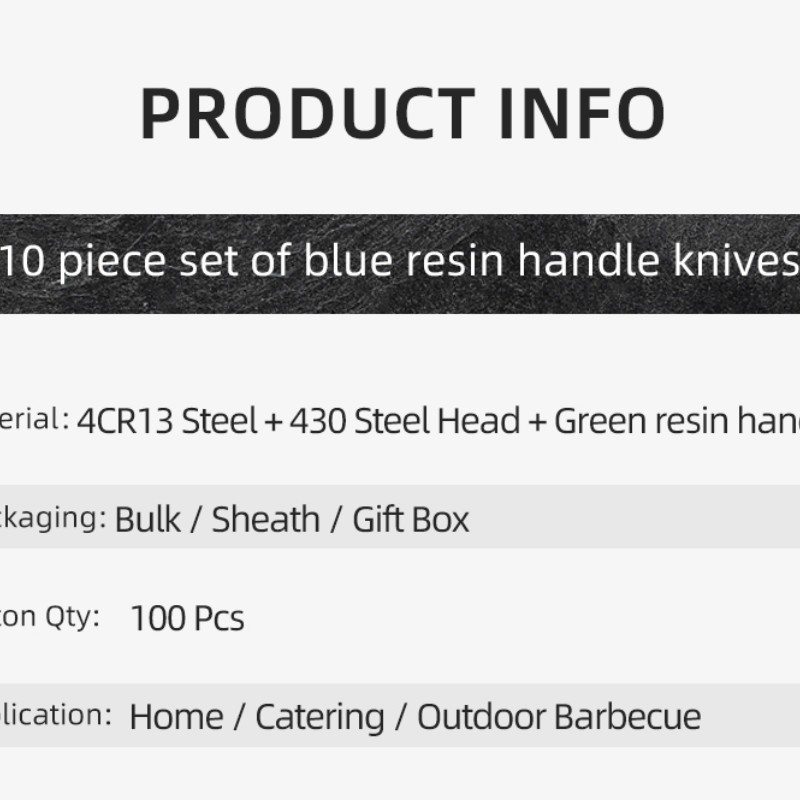 8-inch Damascus-pattern resin-handled chef's knife 15