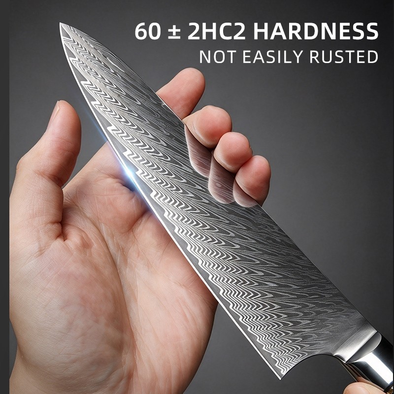 67 LAYERCOMPOSITE-STEELDamascus 8 بوصة 2