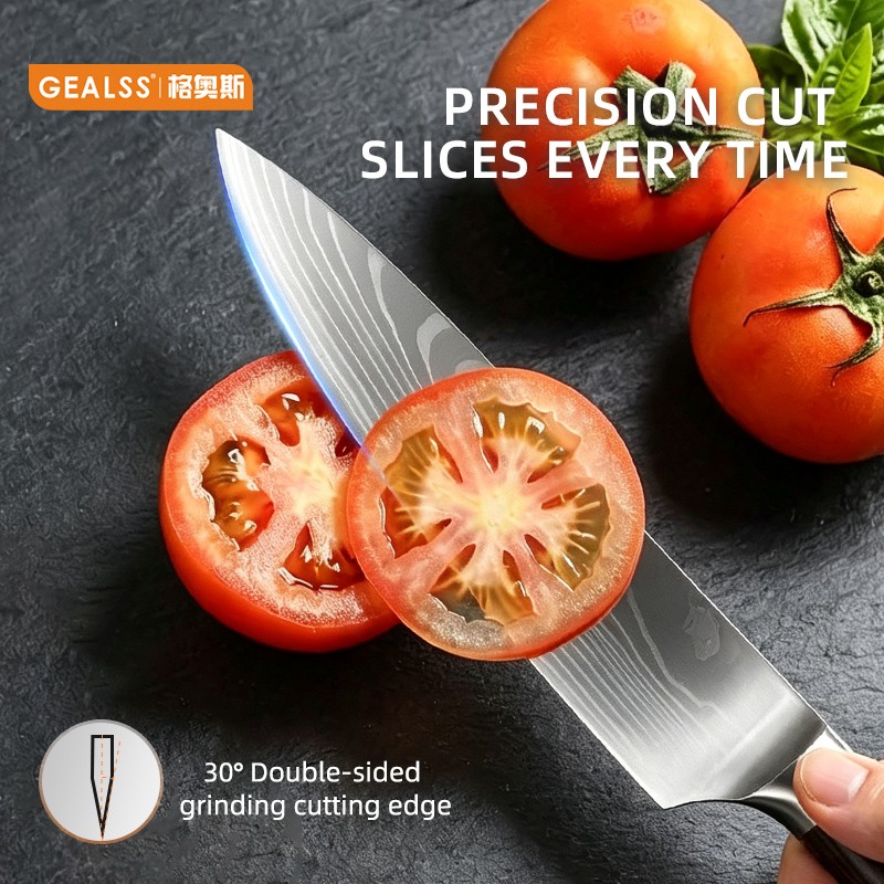 8-Inch Damascus Laser pattern Chef Knife of Kitchen 3